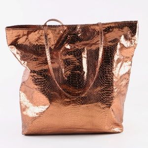 Carlos Falchi Microfiber Tote